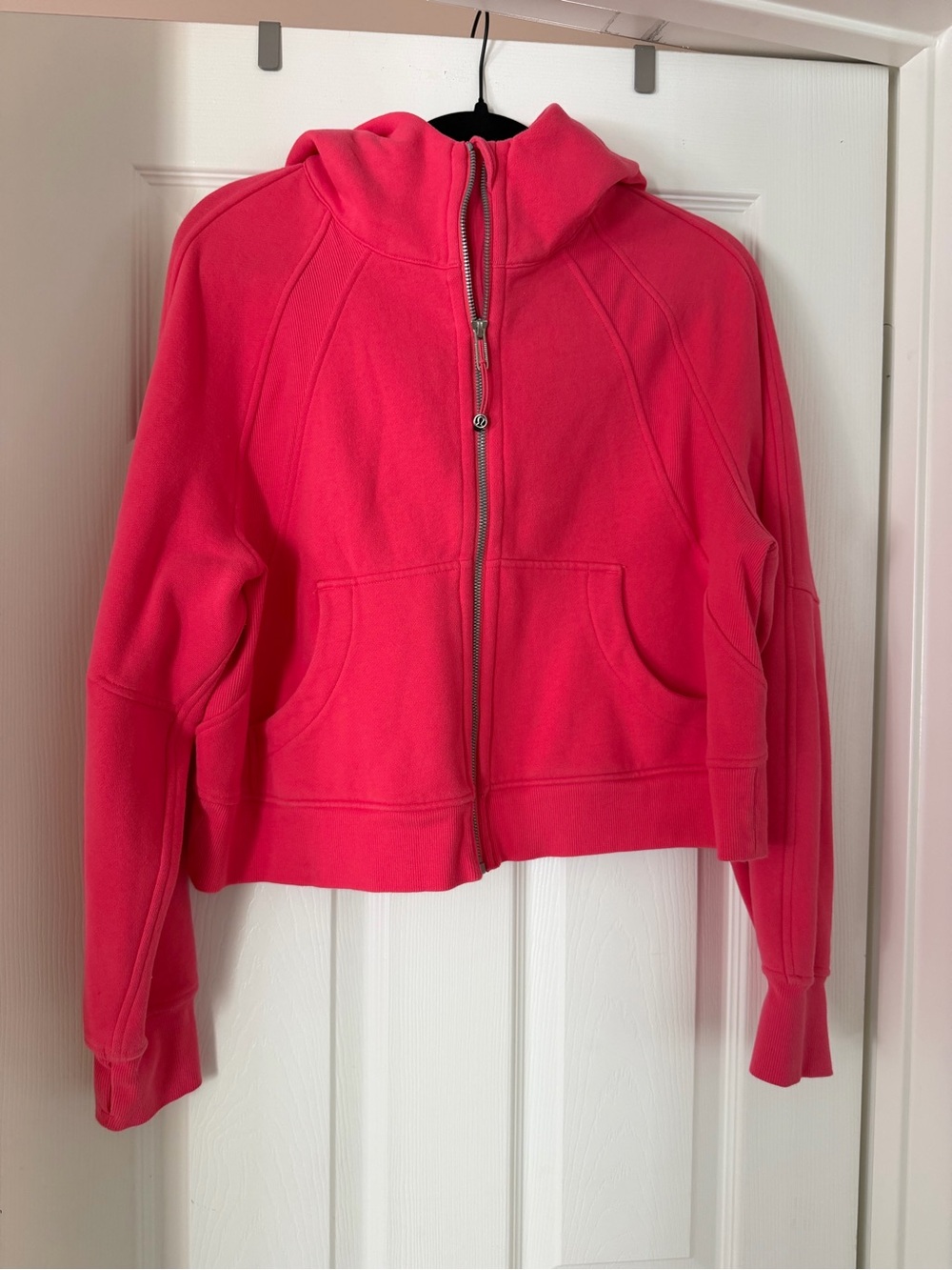 Lululemon Scuba Oversized Full-Zip Hoodie – Glaze Pink – Size M/L